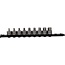 KS Tools 3/8" bit-dop inbus - kort - 9 - delig - 4 - 14 mm - 917.4000