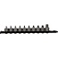 KS Tools 3/8" bit-dopset Torx - kort - 10 - delig - T10 - T55 - 917.4015