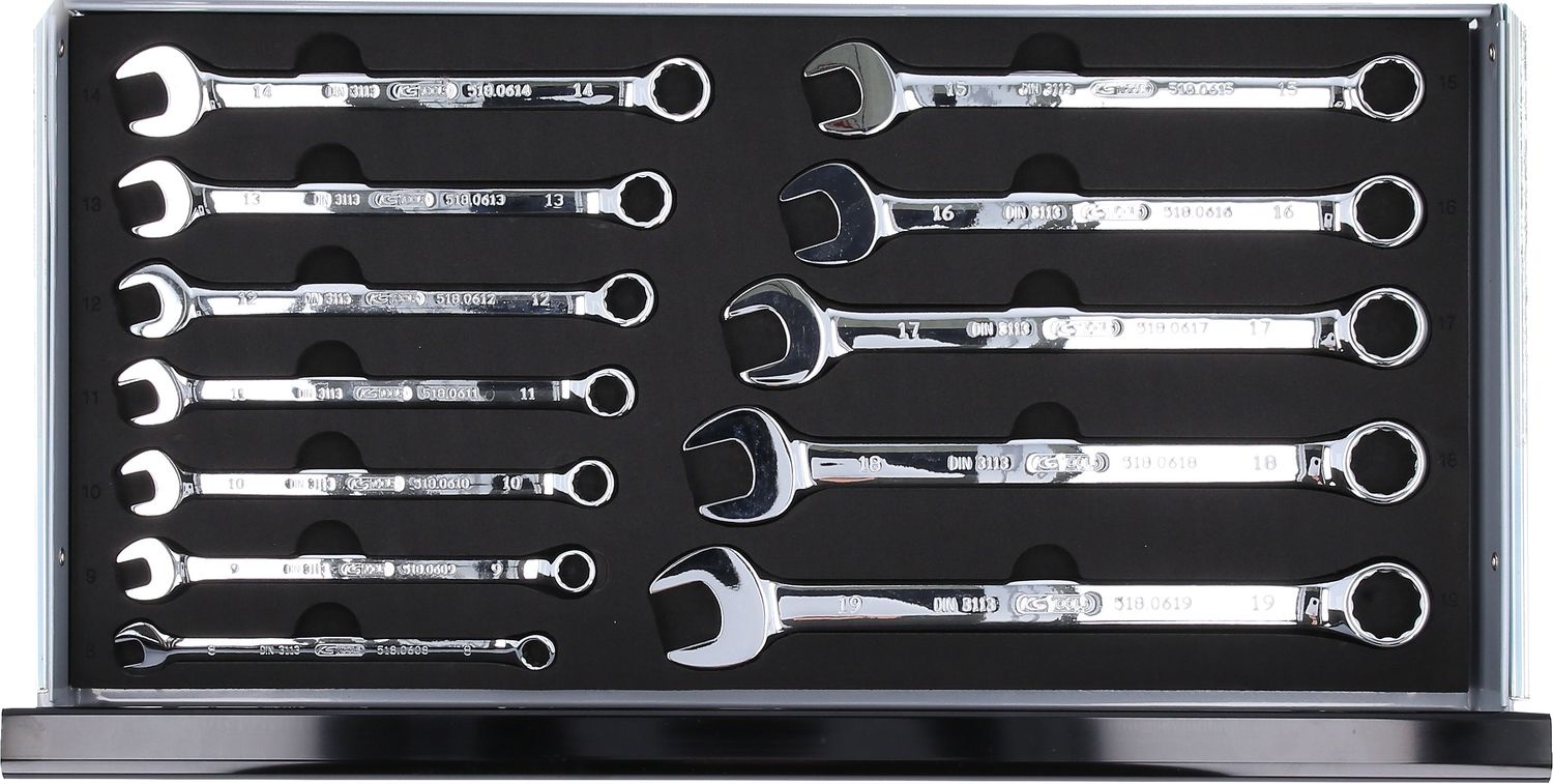 KS Tools 1/4"+1/2" CHROMEplus Universele-gereedschapset - 99 - delig - 918.0200, foto 6 van 6