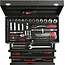 KS Tools 1/4"+1/2" CHROMEplus Universal tool set, 99 pcs - 918.0200