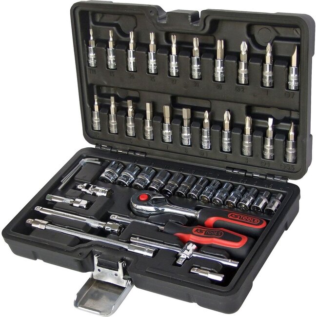 KS Tools 1/4" CHROMEplus Dopsleutelset - 48 - delig - 918.0648