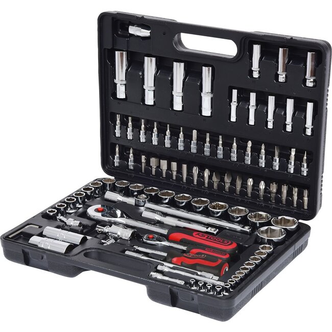 KS Tools 1/4"+1/2" CHROMEplus Dopsleutelset - 94 - delig - 918.0694