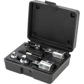 KS Tools 1/4"+3/8"+1/2"+3/4" CHROMEplus Verloop-adapterset - 7 - delig