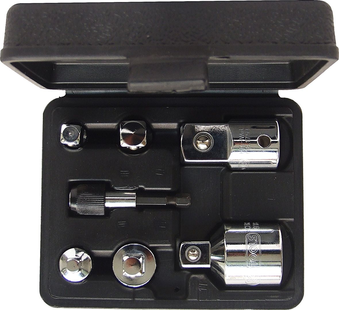 KS Tools 1/4"+3/8"+1/2"+3/4" CHROMEplus Verloop-adapterset - 7 - delig - 918.0707, foto 6 van 6