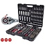 KS Tools 1/4" + 3/8" + 1/2" CHROMEplus Coffret de douilles, 195 pièces - 918.0795