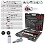 KS Tools Coffret de douilles et cliquets 1/4" + 1/2" CHROMEplus ®, 97 pcs – 918.0797"