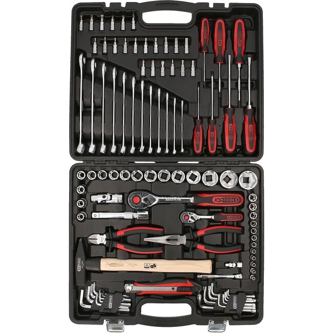 KS Tools 1/4"+1/2" CHROMEplus Universal-Werkzeug-Satz, 97-tlg - 918.0797