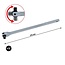 KS Tools 1/2" CHROMEplus Wringijzer met kniegewricht - 378mm - 918.1291