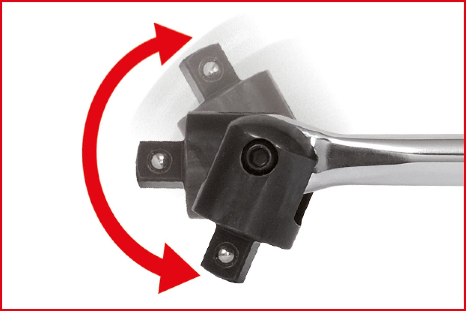 KS Tools 1/2" CHROMEplus Wringijzer met kniegewricht - 750mm - 918.1293, foto 6 van 6