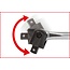 KS Tools 1/2" CHROMEplus Wringijzer met kniegewricht - 460mm - 918.1297