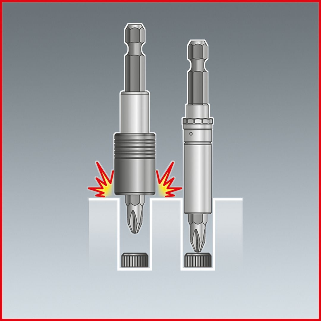 KS Tools 1/4" TORSIONpower Bitset - 32 - delig - 918.3010, foto 6 van 6