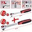 KS Tools SlimPOWER Umschaltknarren-Satz, 2-tlg 1/4"+1/2" - 920.0002