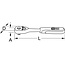 KS Tools 1/2" SlimPOWER Umschaltknarre,72 Zahn - 920.1290