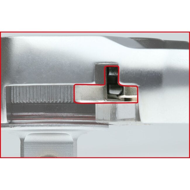 KS Tools 1/2" Monster omschakelbare ratel - lang - 100 tanden - 935.1295