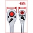 KS Tools 1/2" Monster Umschaltknarre, lang, 100 Zahn - 935.1295