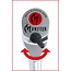KS Tools 1/2" Monster Umschaltknarre, lang, 100 Zahn - 935.1295