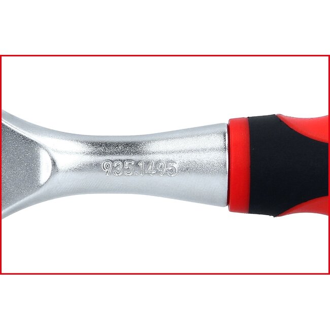 KS Tools 1/4" Monster Bit-Umschaltknarre, 125mm - 935.1495