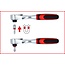 KS Tools 1/4" Monster Bit-omschakelbare ratel - 125mm - 935.1495