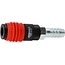 KS Tools 3-in-1 universal compressed air safety coupling, 14.5 mm with tube nozzle - 999.9103