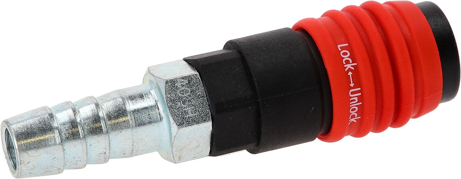 KS Tools 3-in-1 universele persluchtveiligheidskoppeling - 14,5 mm met slangtule - 999.9103, foto 3 van 6