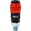 KS Tools Raccord de sécurité à air comprimé universel 3-en-1, avec filetage extérieur 1/4" – 999.9104