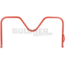Güldner Foot bar for rear bench seat