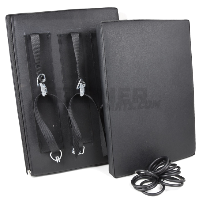 Güldner Set zitkussens rood incl. toebehoren