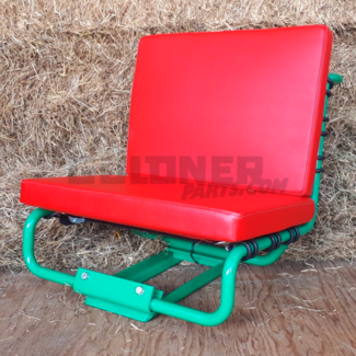 Güldner Seat with red cushion