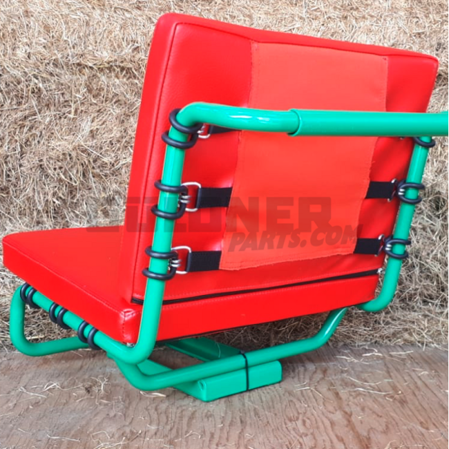 Güldner Seat with red cushion