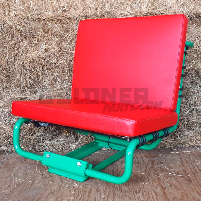 Güldner Seat with red cushion