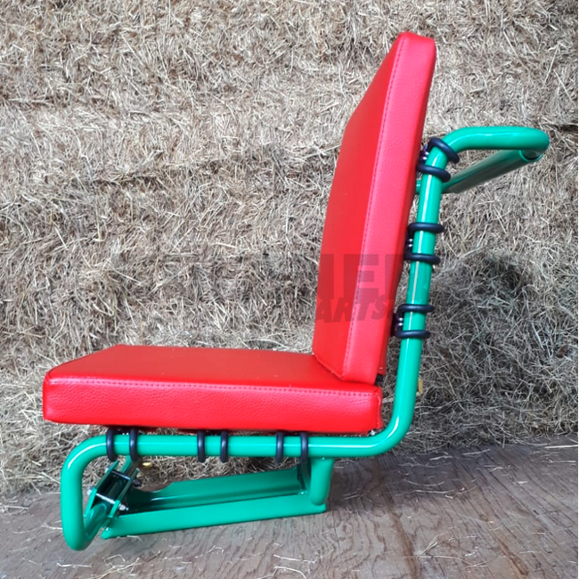 Güldner Seat with red cushion