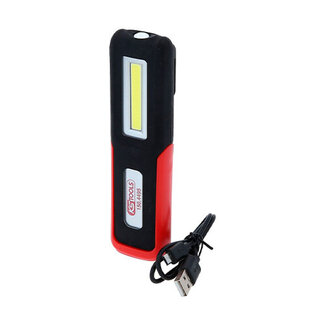 KS Tools Mobile workshop hand lamp, foldable, 3 watt COB LED