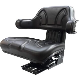 METARO Mechanisch geveerde trekker stoel PVC met armleuningen