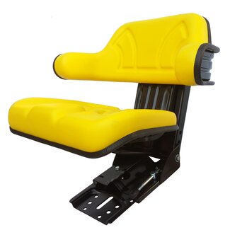 METARO Mechanisch geveerde trekker stoel John Deere - PVC met armleuningen