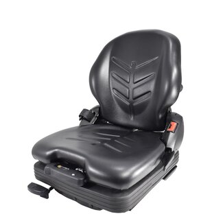 METARO Mechanically suspended forklift seat PVC with seat belt