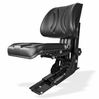 METARO Trekkerstoel mechanisch geveerd opklapbaar - PVC - schuine opbouw