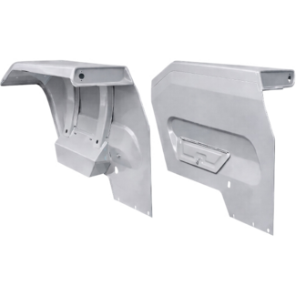 METARO Spatbordenset brede uitvoering Massey Ferguson MF135, MF148