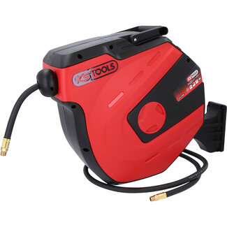 KS Tools Automatischer Schlauchaufroller für Druckluftschlauch, Ø 10 mm x 15 m