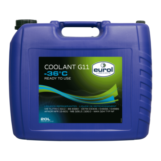 Eurol Coolant -36 °C G11 Kühlflüssigkeit - 20L