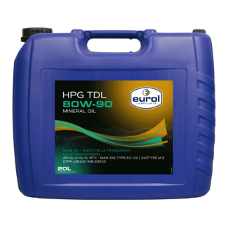 Eurol HPG 80W-90 TDL GL4/5 transmission oil - 20L
