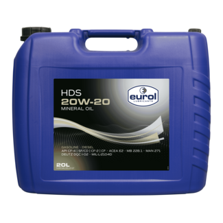 Eurol HDS 20W-20 motorolie - 20L