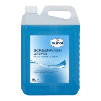 Eurol Screenwash Lemon 5L -22°C Ready to use ruitensproeiervloeistof