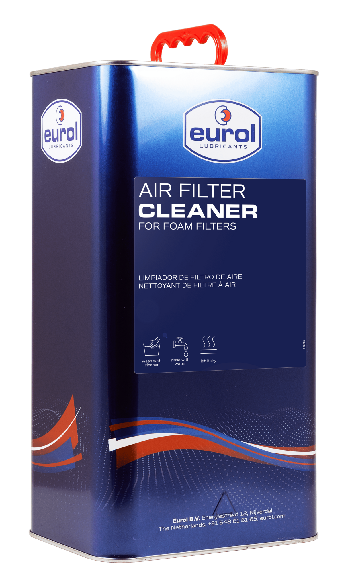 Eurol Air-Filter Cleaner reiniger - 5L BLIK