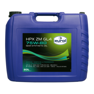 Eurol HPX ZM 75W-80 GL4 transmissieolie - 20L ZIL