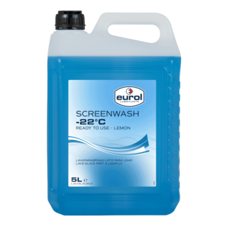 Eurol Screenwash Lemon -22°C Ready to use ruitensproeiervloeistof - 5L SPOUT