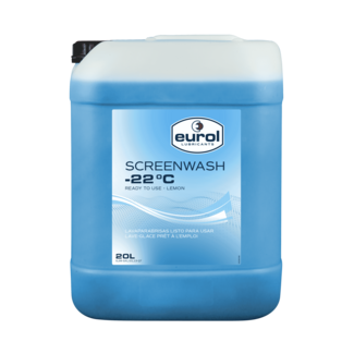 Eurol Screenwash Lemon -22°C Ready to use ruitensproeiervloeistof - 20L NAT