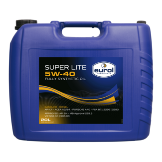 Eurol Super Lite 5W-40 motorolie - 20L ZIL
