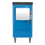 Gedore Papierrolhouder voor rollen tot Ø 320 mm, staalplaat RAL 9005 zwart, voor eurogaten 10 x 38 mm - 1500 H 40
