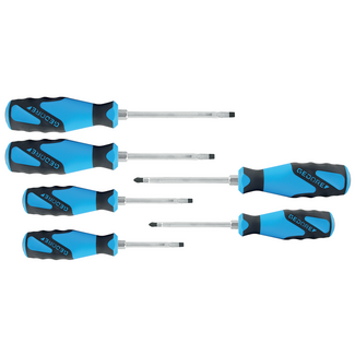 Gedore 3C-Screwdriver with striking cap set 6 pcs