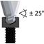 Gedore Hex key set 9-piece 1.5-10 mm, ball end, color-coded, wear-resistant powder coating - H 42 CKEL-09